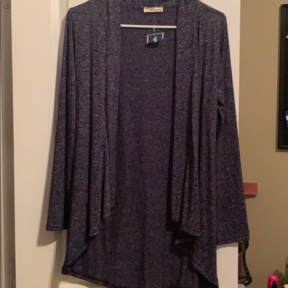 Purple cardigan size m